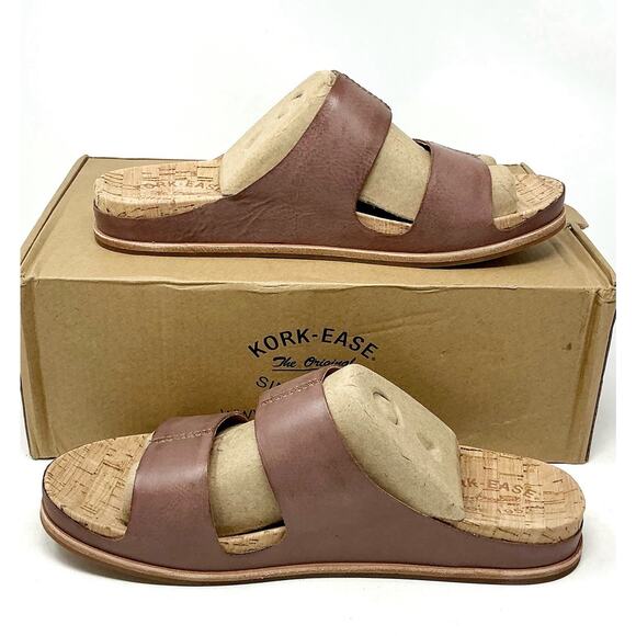 Kork-Ease  Tutsi Dual-Band Leather Sandal Brown Size 9 NIB - Picture 10 of 11